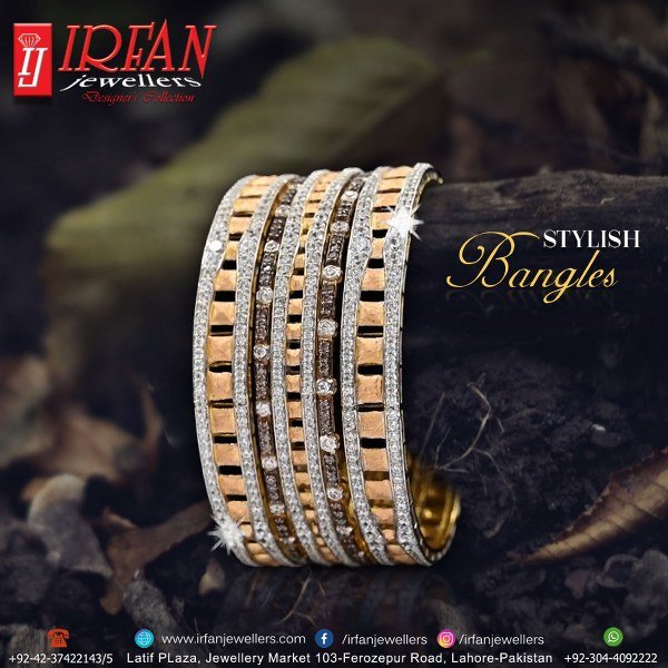 Gold Bangles Design 0012