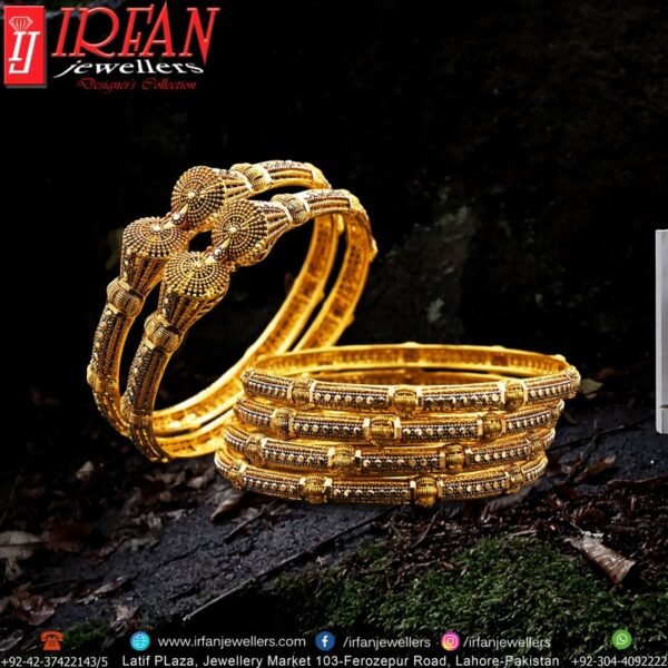 Gold Bangles Design 0014