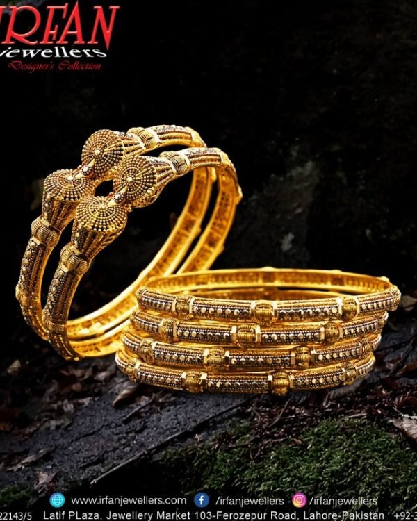 Gold Bangles Design 0014
