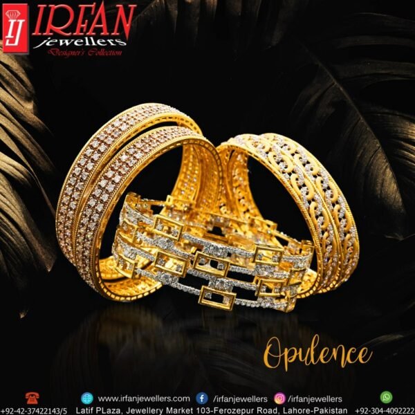 Gold Bangles Design 0015