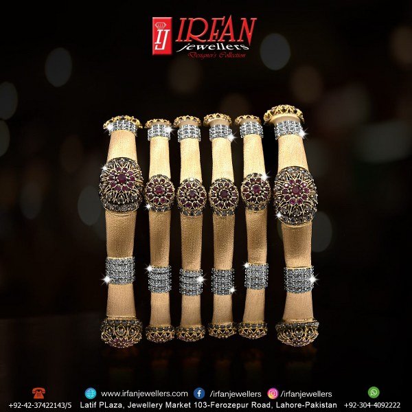 Gold Bangles Design 009