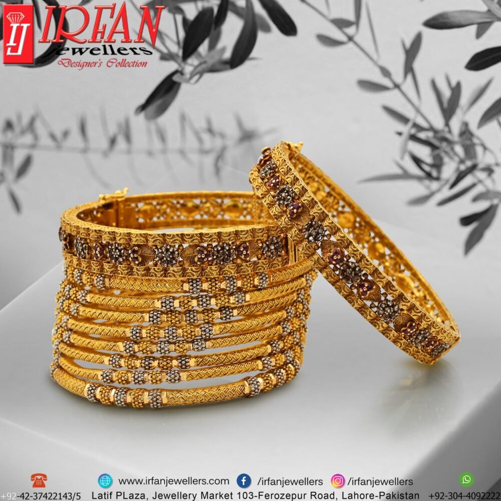 Gold Bangle Design 016