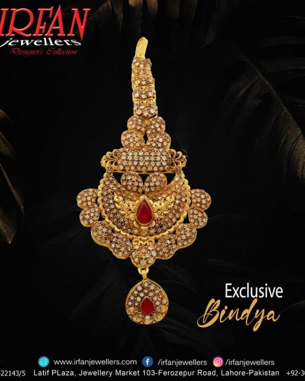 Gold Bindiya Design 004