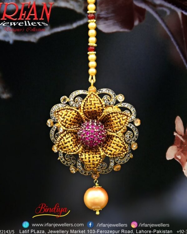 Gold Bindiya Design 006