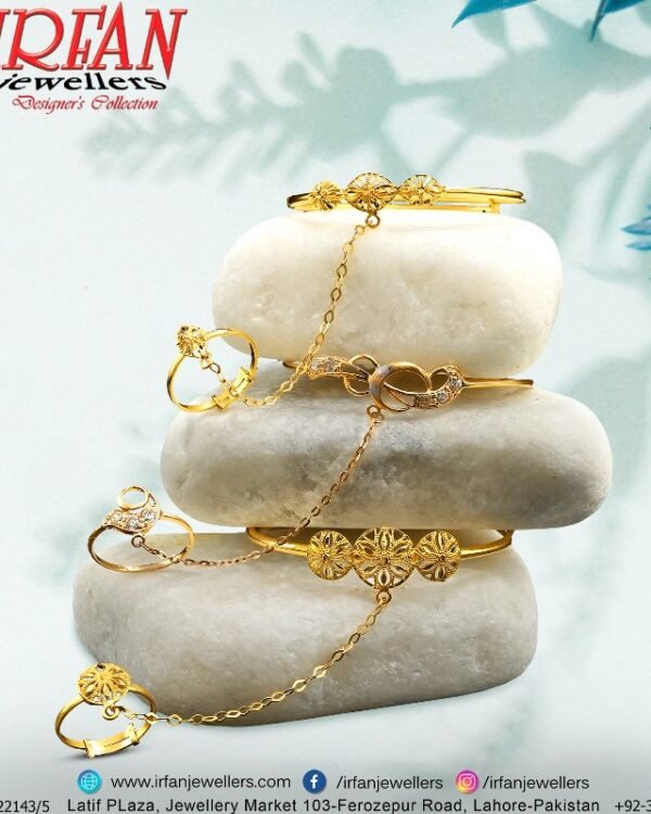 Gold Bracelet Design 0043