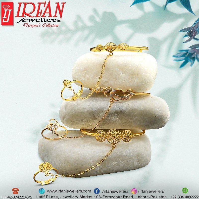 Latest Gold Bracelets Design Girls in Lahore Jewellery Shop