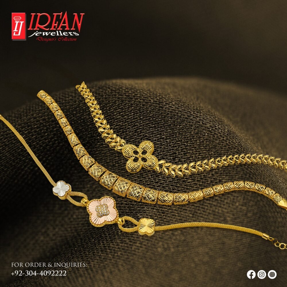 Gold Bracelet Design 050