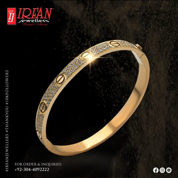 Gold Bracelet Design 055