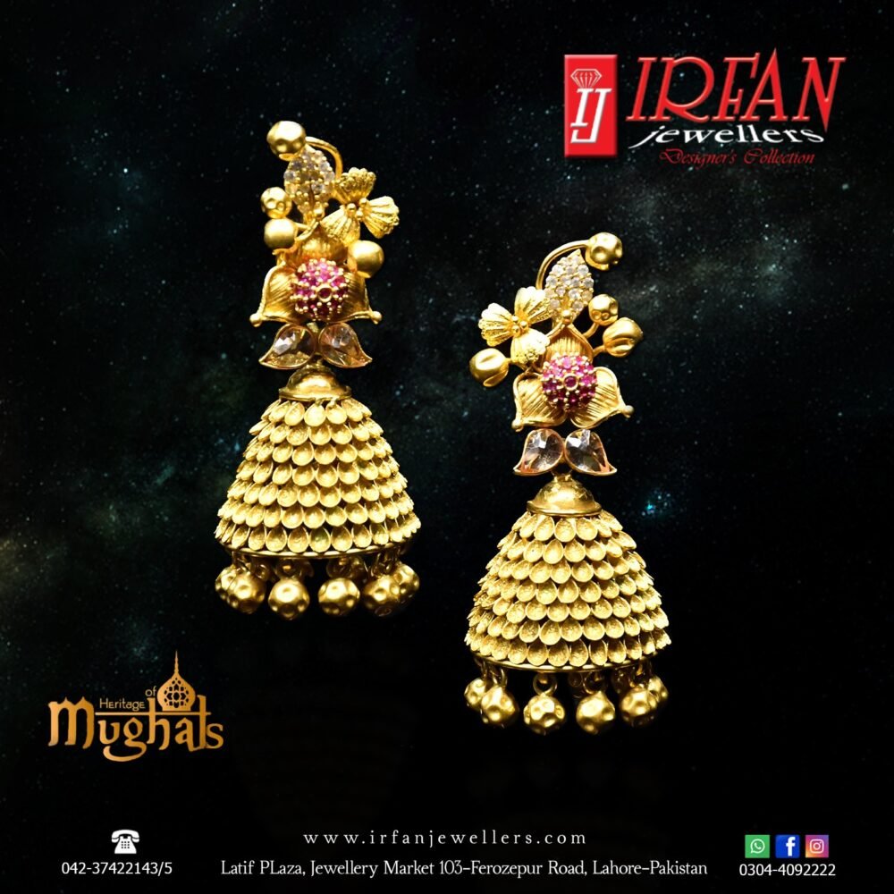 Gold Earring Design 0011