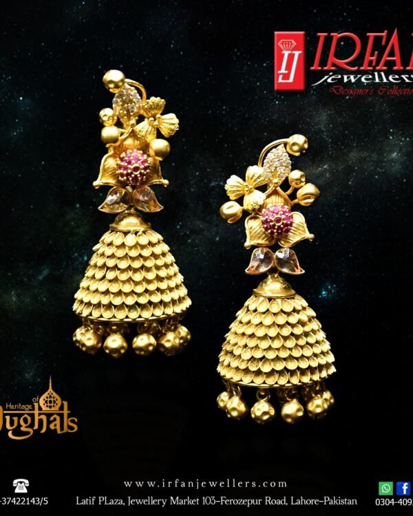 Gold Earring Design 0011