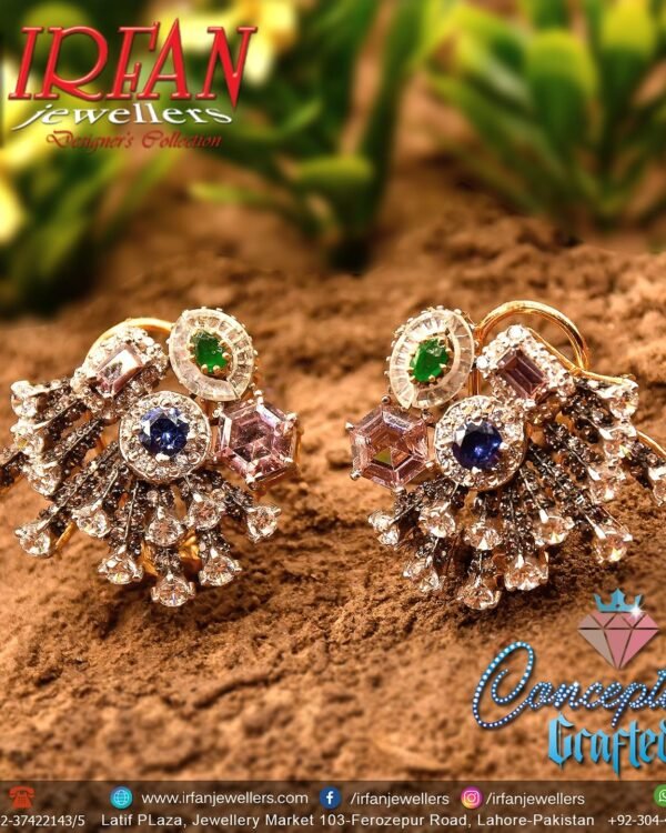 Gold Earring Design 0017