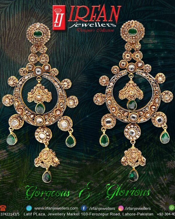 Gold Earring Design 0019