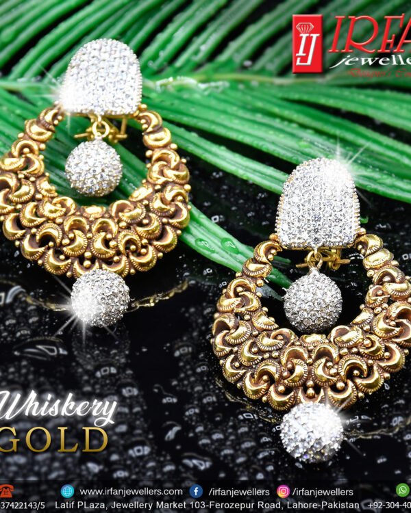 Gold Earring Design 0020