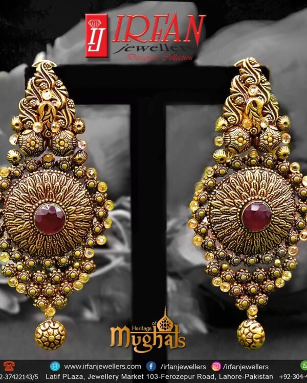 Gold Earring Design 0021