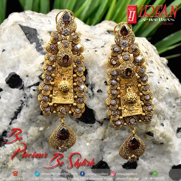 Gold Earring Design 0022