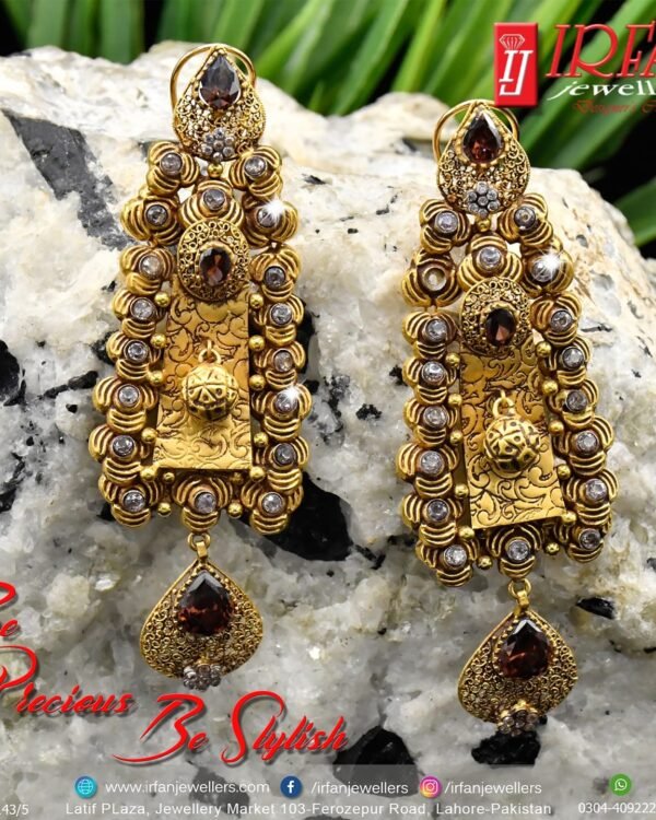 Gold Earring Design 0022