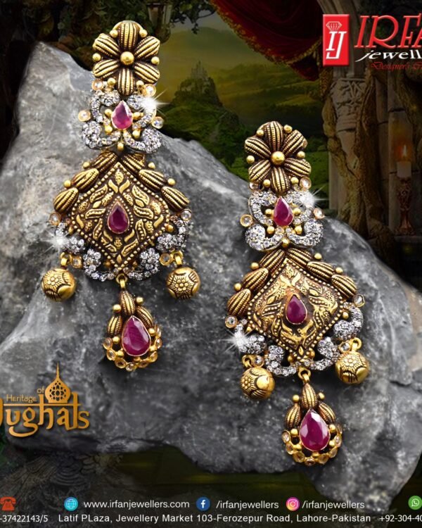 Gold Earring Design 0024