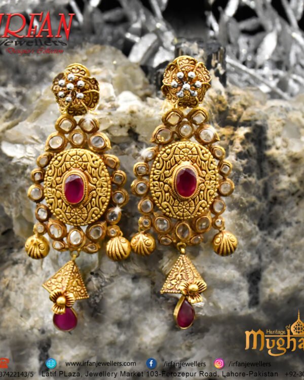 Gold Earring Design 0027