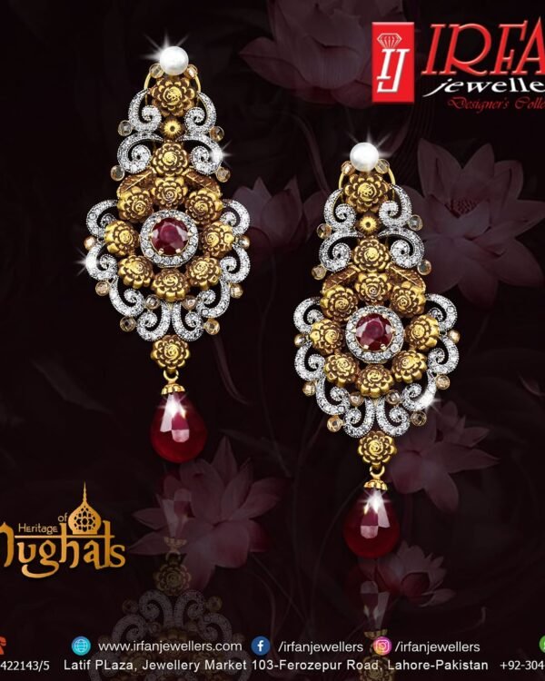 Gold Earring Design 0029