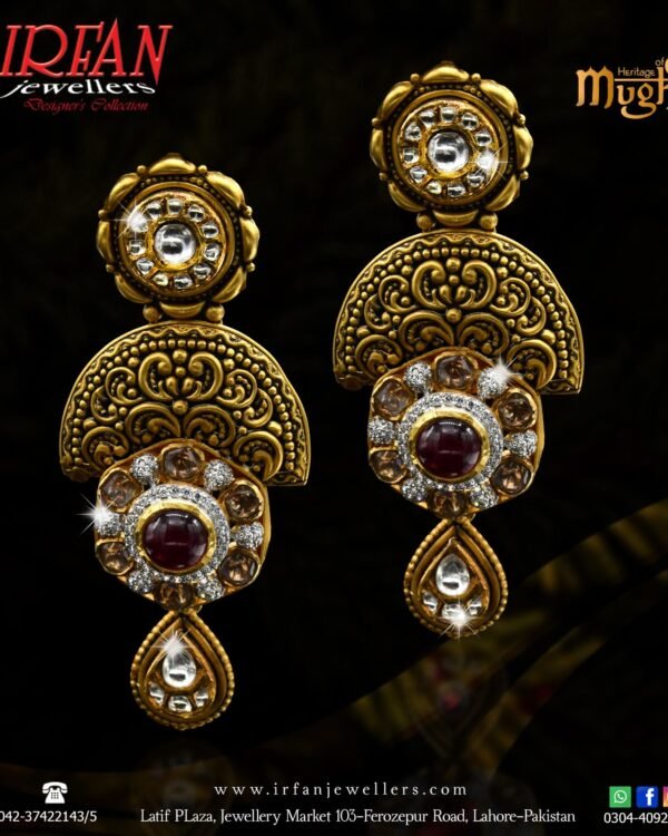 Gold Earring Design 003