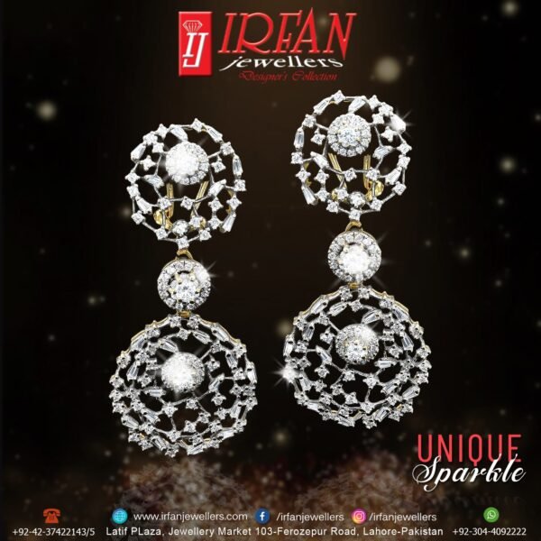 Gold Earring Design 0030