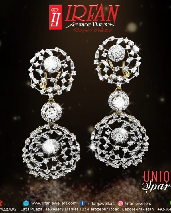 Gold Earring Design 0030
