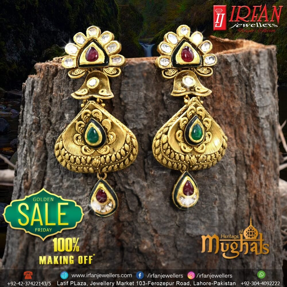 Gold Earring Design 0031