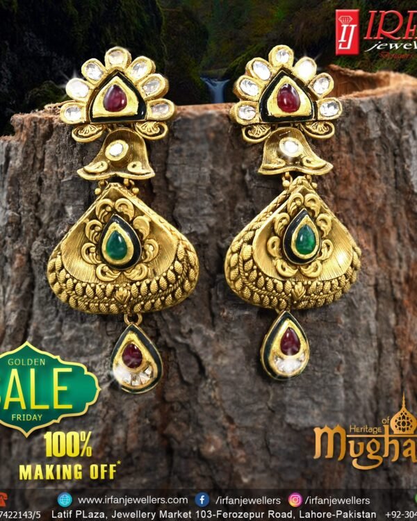Gold Earring Design 0031