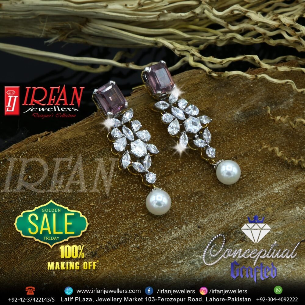 Gold Earring Design 0033