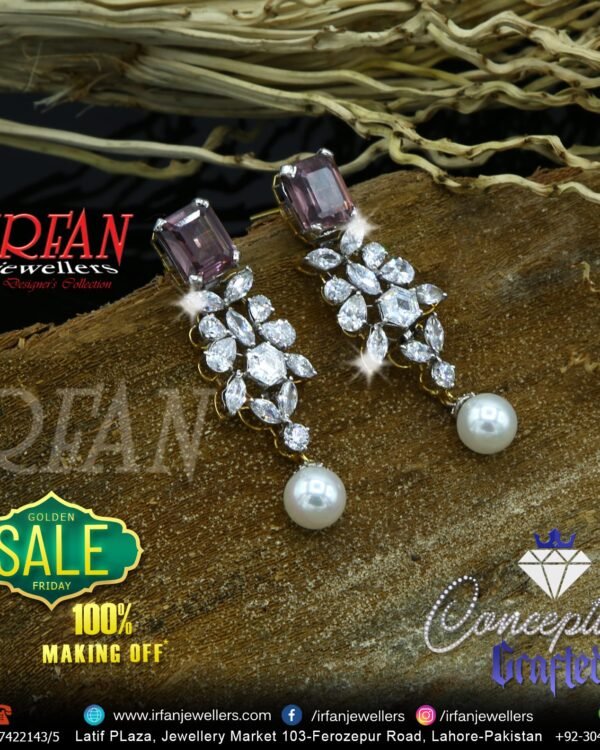 Gold Earring Design 0033