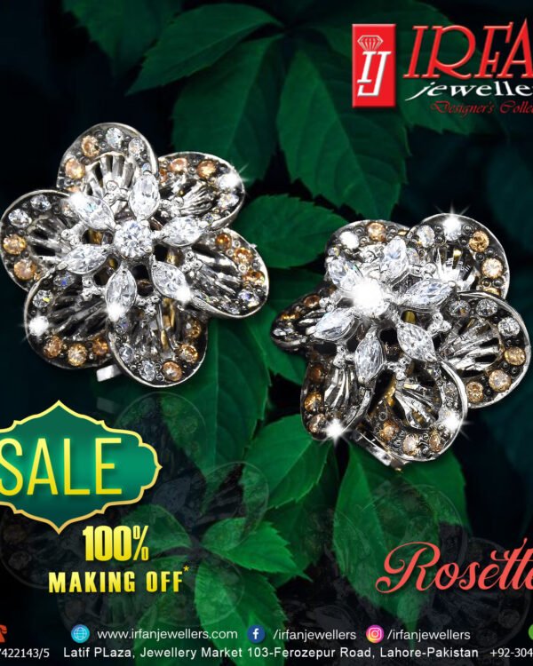 Gold Earring Design 0036