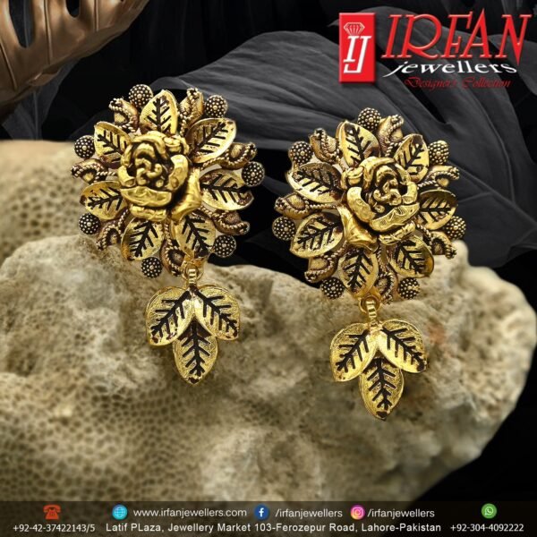 Gold Earring Design 0043