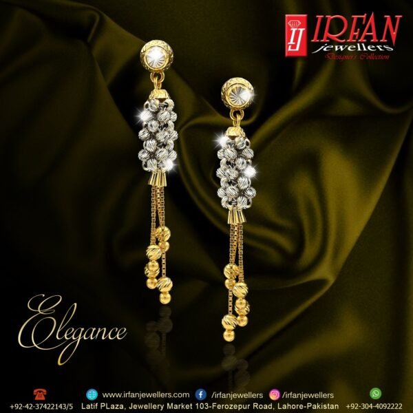Gold Earring Design 0044