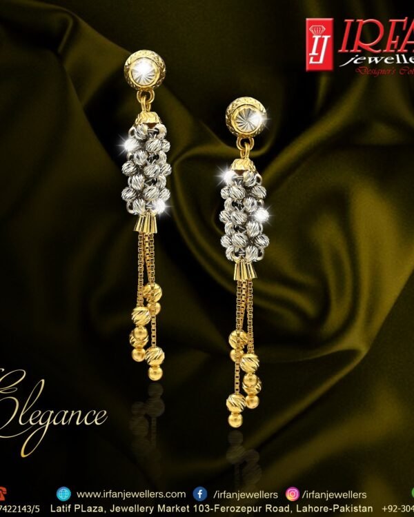 Gold Earring Design 0044