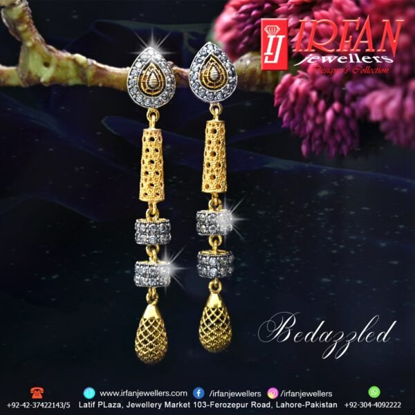 Gold Earring Design 0047