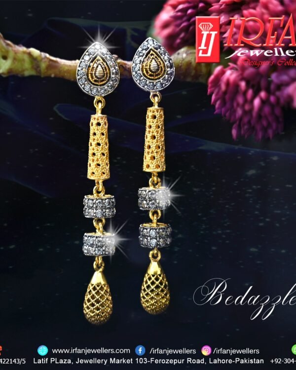 Gold Earring Design 0047