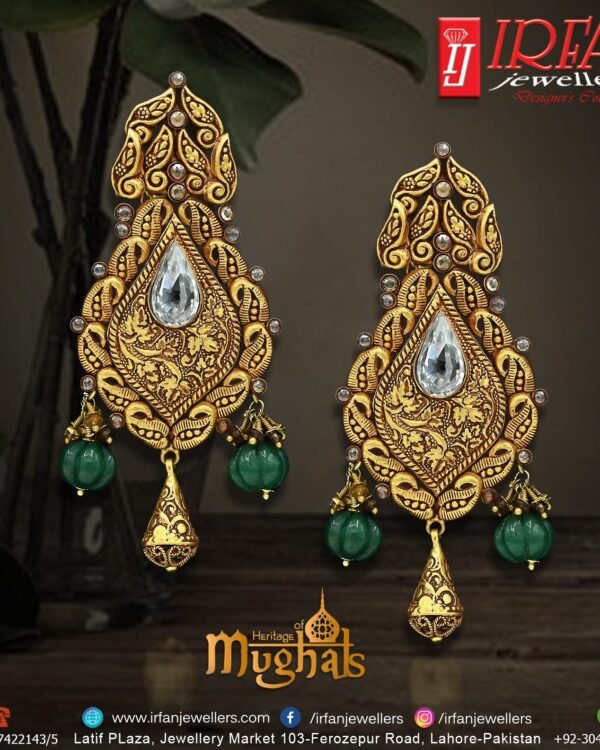 Gold Earring Design 0048