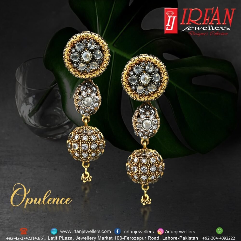 Gold Earring Design 0052
