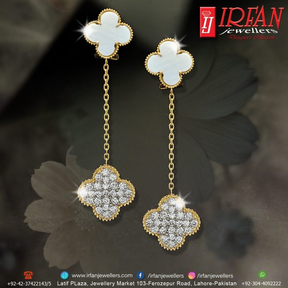 Gold Earring Design 0054