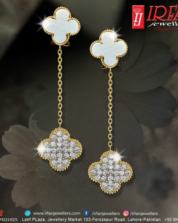 Gold Earring Design 0054