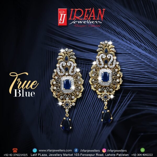 Gold Earring Design 0058