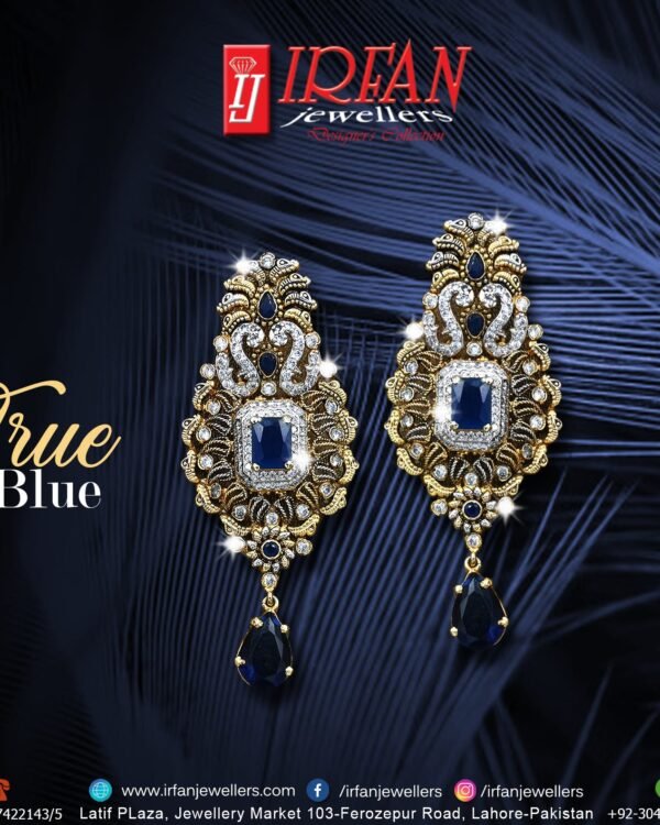 Gold Earring Design 0058
