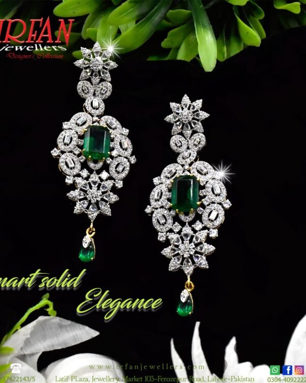 Diamond Earring Design 006