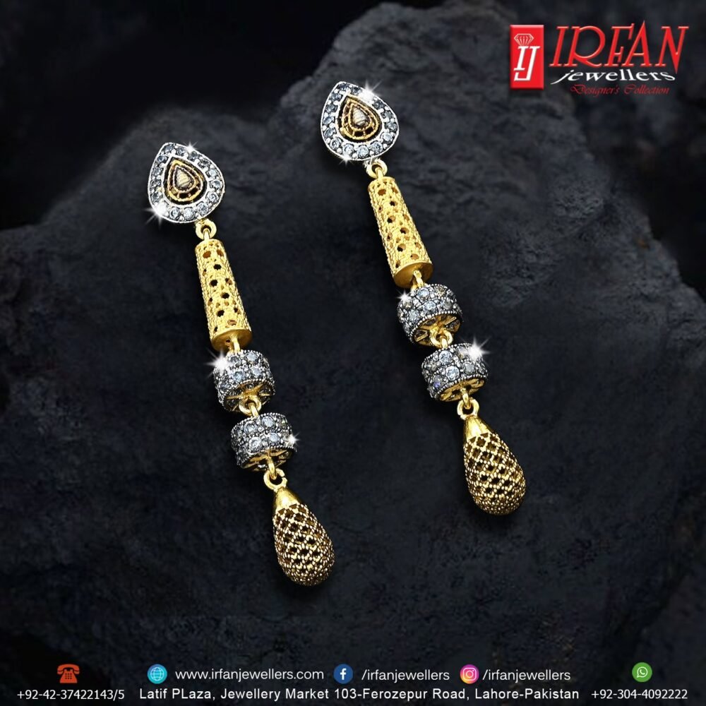 Gold Earring Design 0061
