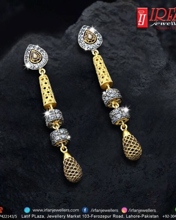 Gold Earring Design 0061