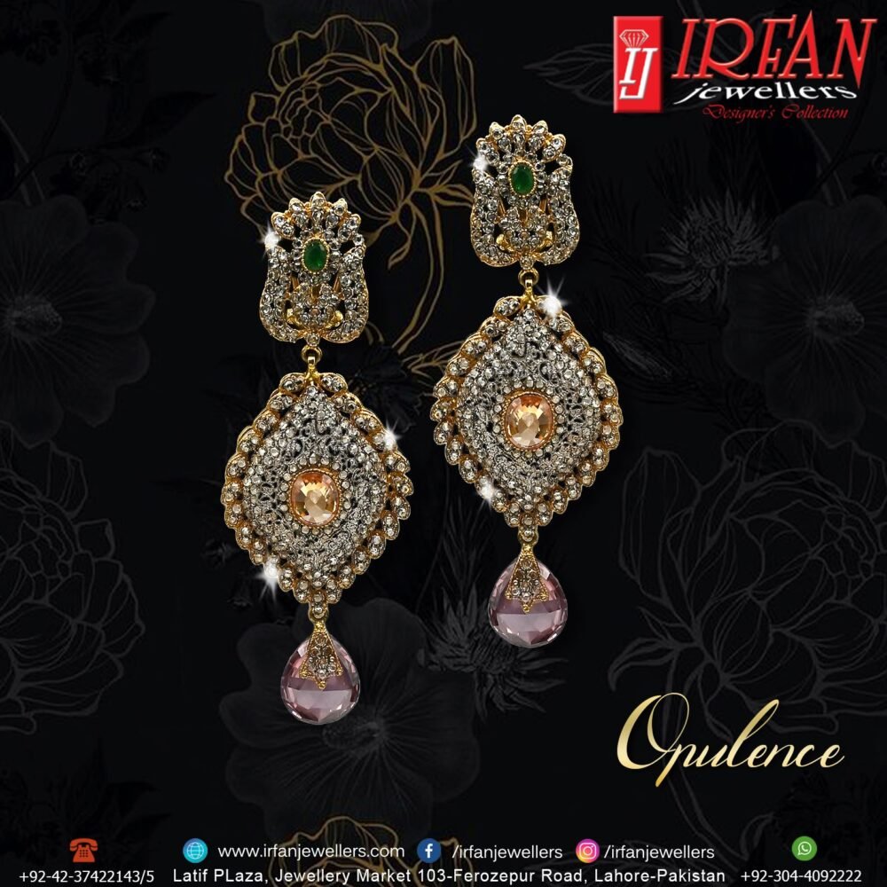 Gold Earring Design 0065
