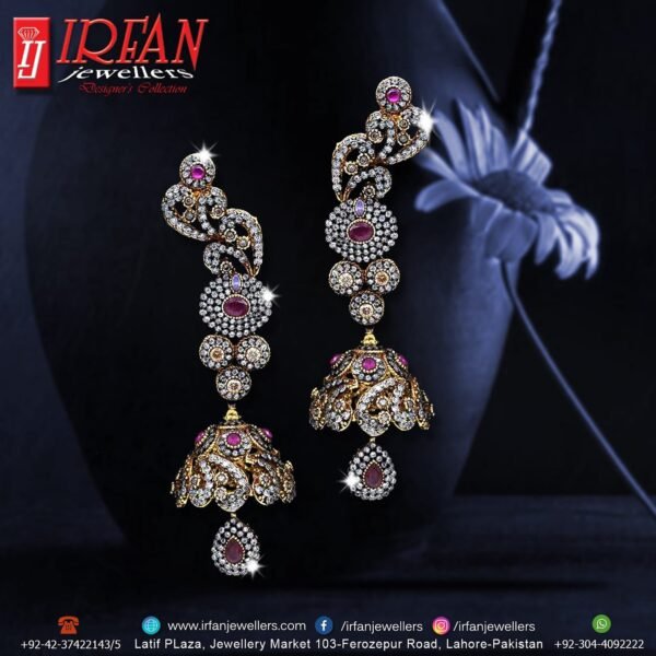 Gold Earring Design 0066