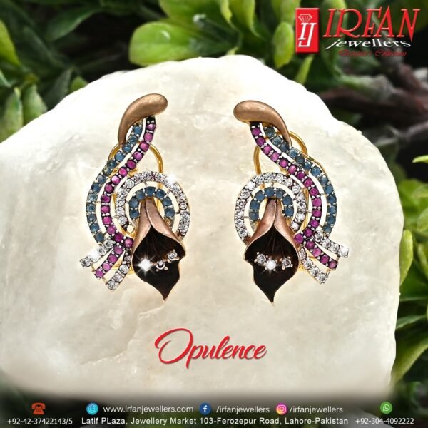 Gold Earring Design 0069