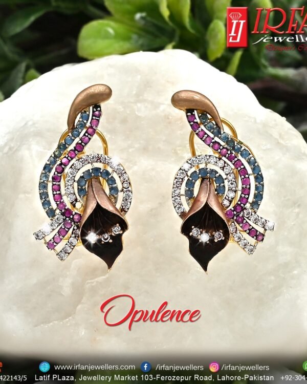 Gold Earring Design 0069