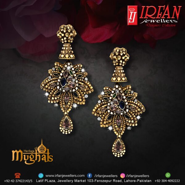 Gold Earring Design 0070